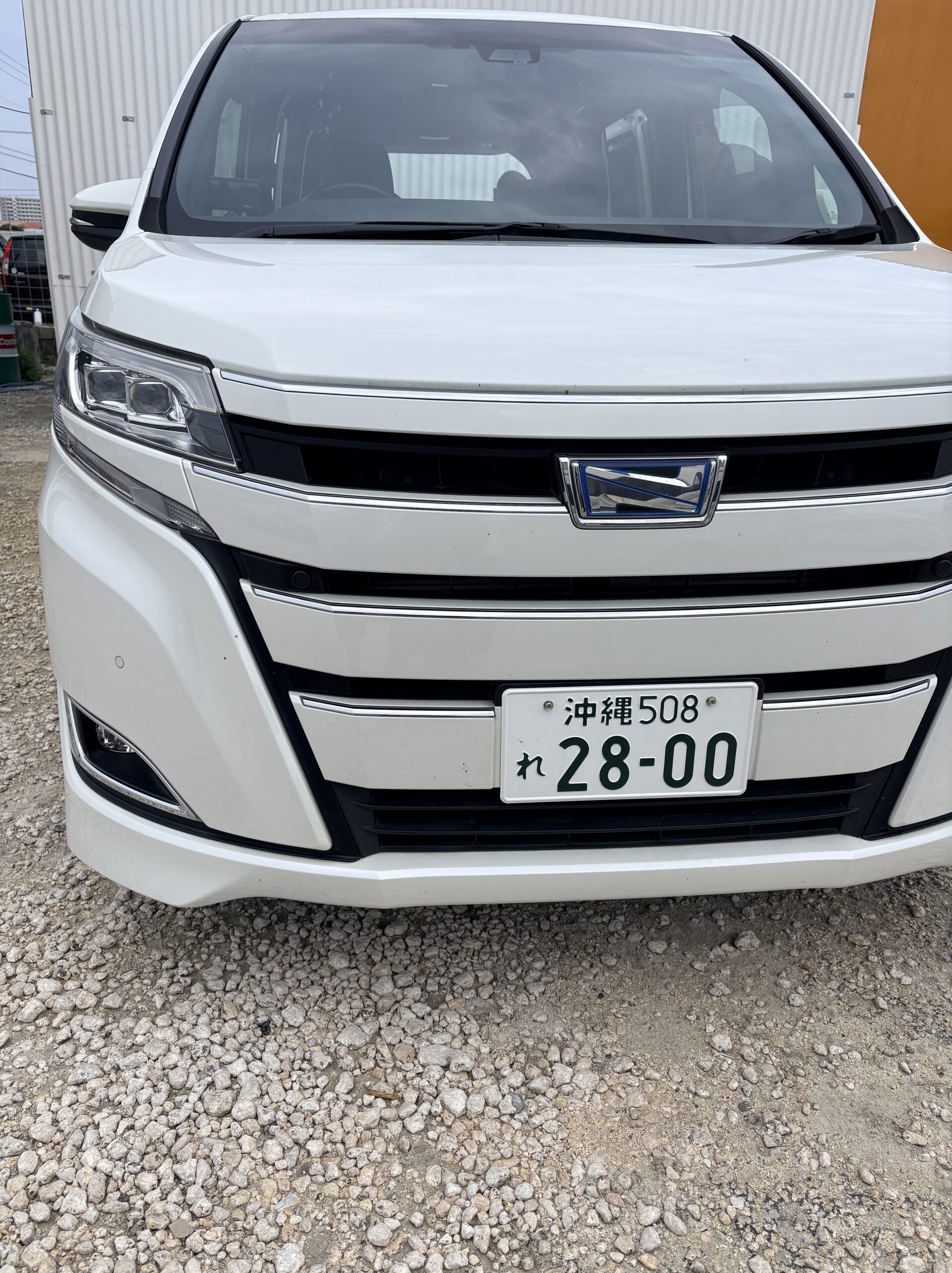実際に乗ったノア！沖縄ナンバーがかっこいい