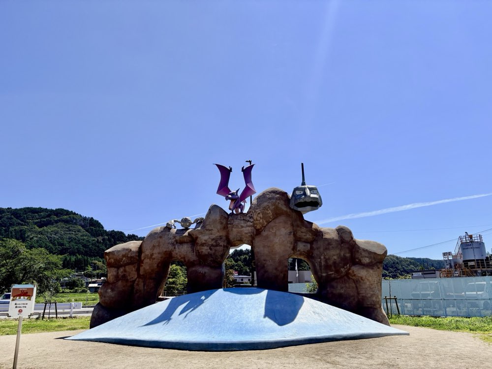 道の駅いわて北三陸のポケモン公園の遊具